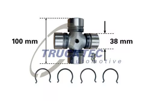 TRUCKTEC AUTOMOTIVE Joint, propshaft (01.34.010)