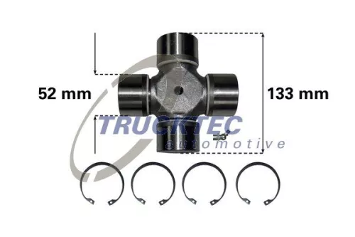TRUCKTEC AUTOMOTIVE Joint, propshaft (01.34.011)