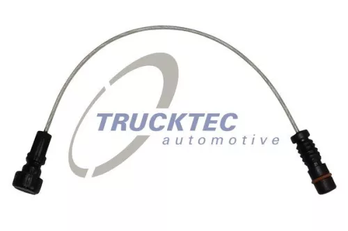 Warning Contact, brake pad wear