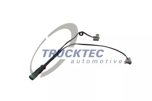 Warning Contact, brake pad wear