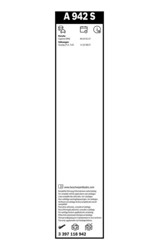 BOSCH Wiper Blade (3397118942)