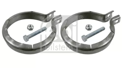 1x Mounting Kit, exhaust pipe