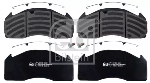 1x Brake Pad Set, disc brake