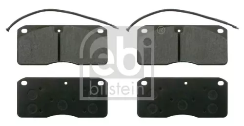 FEBI BILSTEIN 1x Brake Pad Set, disc brake (16572)