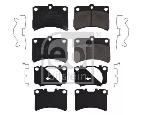 FEBI BILSTEIN 1x Brake Pad Set, disc brake (16661)