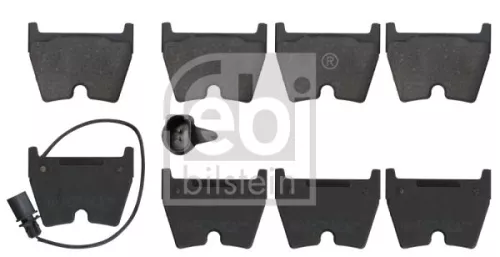1x Brake Pad Set, disc brake