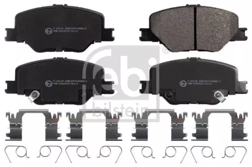 FEBI BILSTEIN 1x Brake Pad Set, disc brake (116247)