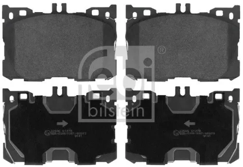 FEBI BILSTEIN 1x Brake Pad Set, disc brake (116428)
