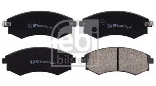 FEBI BILSTEIN 1x Brake Pad Set, disc brake (170253)