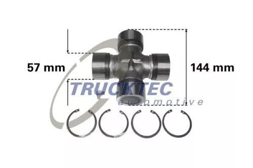 TRUCKTEC AUTOMOTIVE Joint, propshaft (05.34.001)