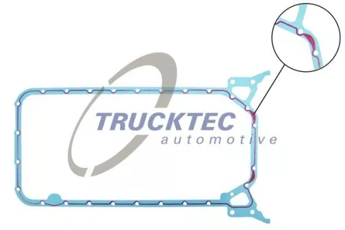 TRUCKTEC AUTOMOTIVE Gasket, oil sump (02.10.100)