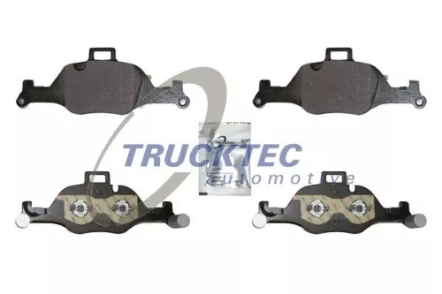TRUCKTEC AUTOMOTIVE 1x Brake Pad Set, disc brake (08.35.204)