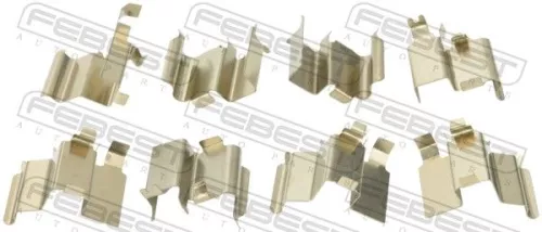 FEBEST Accessory Kit, disc brake pad (0103-UZJ100R)