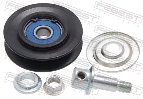 FEBEST Tensioner Pulley, V-ribbed belt (0187-FZJ80)