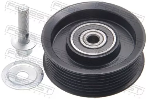 FEBEST Tensioner Pulley, V-ribbed belt (0187-GWS191)