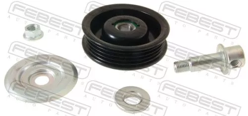 FEBEST Tensioner Pulley, V-ribbed belt (0187-GX110)