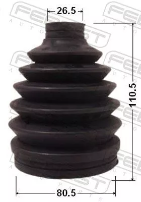 FEBEST Bellow Kit, drive shaft (0217P-J1016)