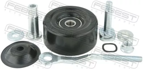FEBEST Tensioner Pulley, V-ribbed belt (0287-D40B)