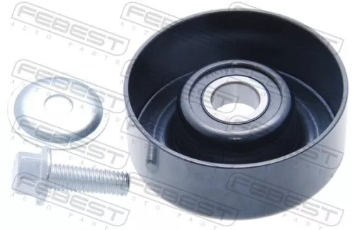 FEBEST Tensioner Pulley, V-ribbed belt (0287-J32)