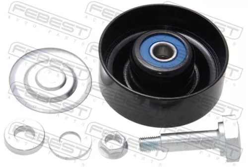 FEBEST Tensioner Pulley, V-ribbed belt (0287-R51)
