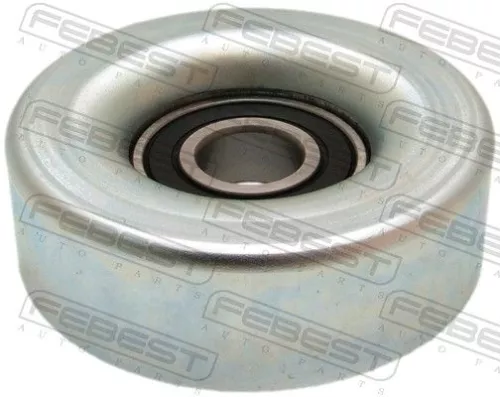 FEBEST Tensioner Pulley, V-ribbed belt (0387-GD)