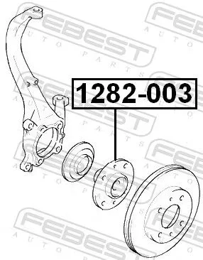 FEBEST Wheel Hub (1282-003)
