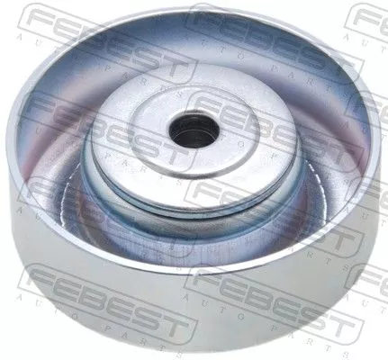 FEBEST Tensioner Pulley, V-ribbed belt (1987-E39)