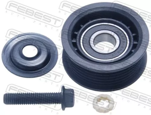 FEBEST Tensioner Pulley, V-ribbed belt (2287-SPO)