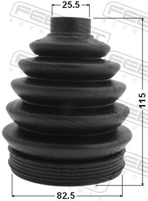 FEBEST Bellow Kit, drive shaft (2317P-9N5)