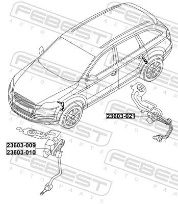 FEBEST Sensor, headlight levelling (23603-010)