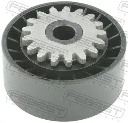 FEBEST Tensioner Pulley, V-ribbed belt (2487-CLI)