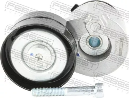 FEBEST Belt Tensioner, V-ribbed belt (2490-F4R)