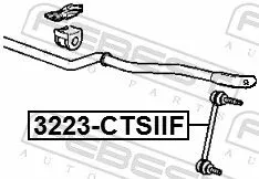 FEBEST Link/Coupling Rod, stabiliser bar (3223-CTSIIF)