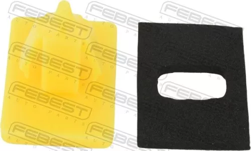Clip, trim/protection strip