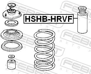 FEBEST Protective Cap/Bellow, shock absorber (HSHB-HRVF)