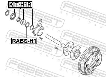 FEBEST Sensor Ring, ABS (RABS-H1)