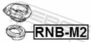 FEBEST Rolling Bearing, suspension strut support mount (RNB-M2)