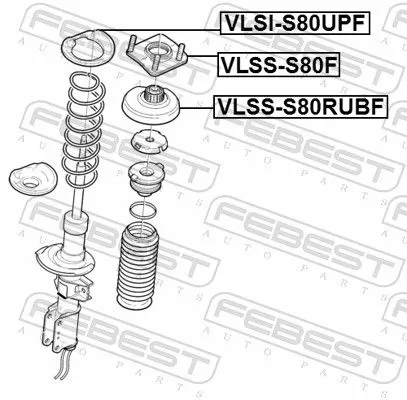 FEBEST Spring Seat (VLSI-S80UPF)