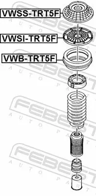 FEBEST Spring Seat (VWSI-TRT5F)