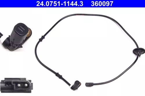 ATE Sensor, wheel speed (24.0751-1144.3)
