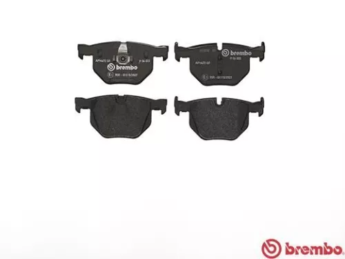 BREMBO Brake Pad Set, disc brake (P 06 033)