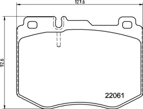 BREMBO Brake Pad Set, disc brake (P 50 145)