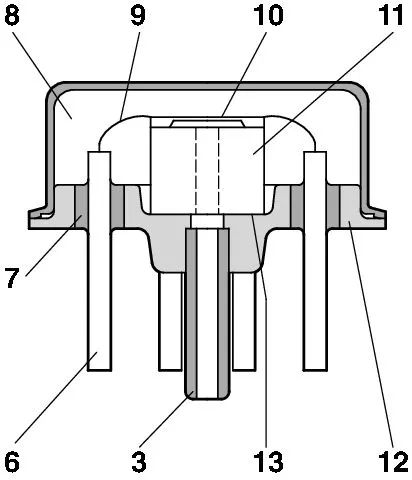 BOSCH Sender Unit, oil temperature/pressure (0 281 006 282)