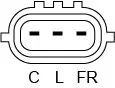 BOSCH Alternator (1 986 A01 045)