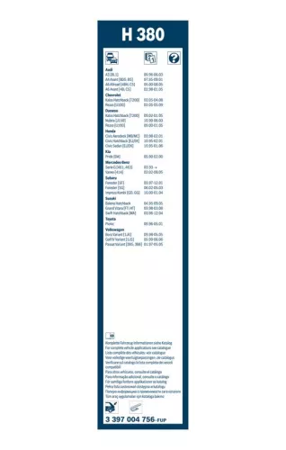 BOSCH Wiper Blade (3397004756)
