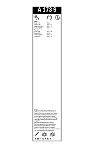 BOSCH Wiper Blade (3397014173)