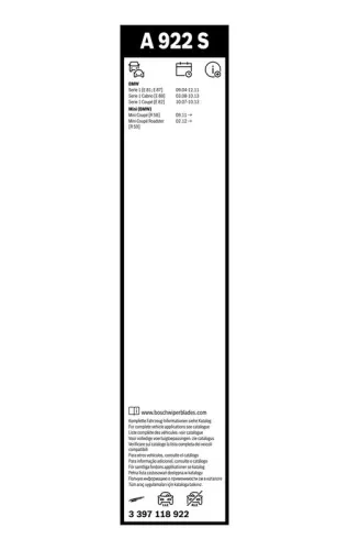 BOSCH Wiper Blade (3397118922)