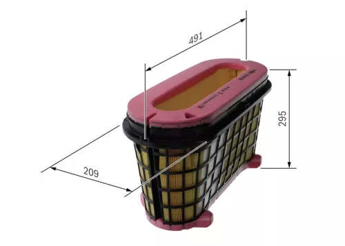 BOSCH Air Filter (F 026 400 689)