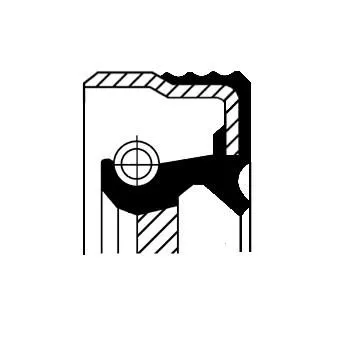 CORTECO Shaft Seal, crankshaft (01016267B)