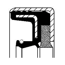 CORTECO Shaft Seal, differential (12001910B)